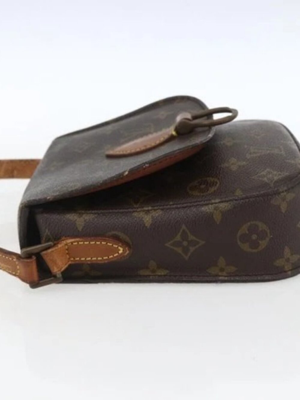 LOUIS VUITTON Monogram Saint Cloud MM Shoulder Bag M51243 LV Auth 169871 - Picture 3 of 16